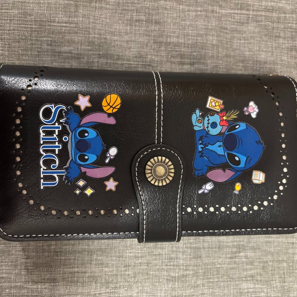 Black Stitch Wallet